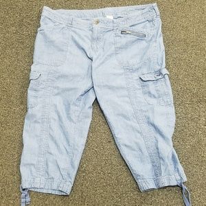 Light blue cargo pants